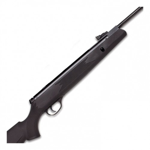 Webley VMX D-Ram© Gas Ram Powered Air Rifle Black Ambidextrous Polymer Stock .177